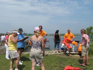 Our fearless leader mobilizing the troops